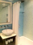 The bathroom